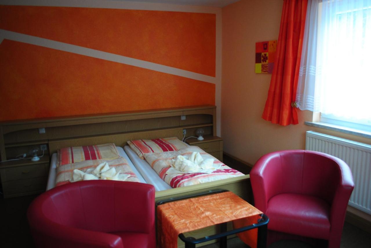 Pension Adolfshaide Wurzbach Exterior foto